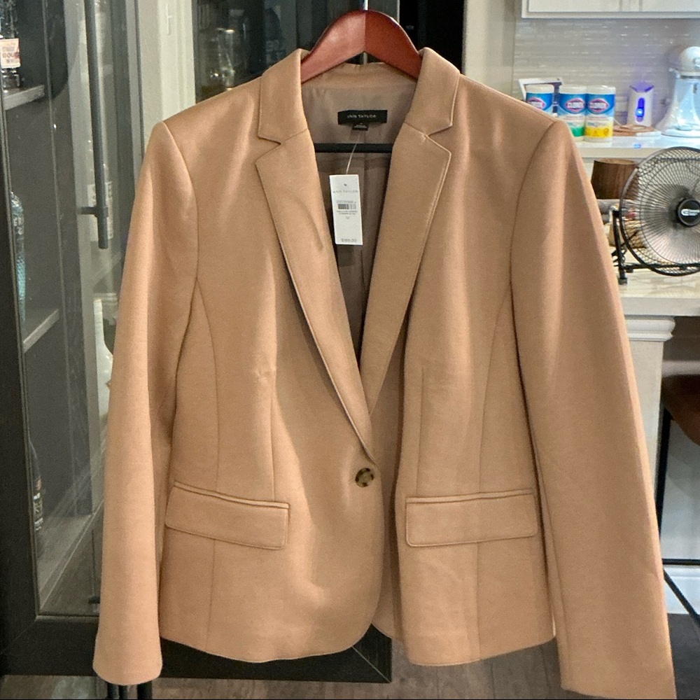 Ann Taylor Tan Blazer